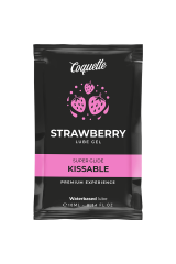 COQUETTE CHIC DESIRE - LUBRIFICANTE KISSABLE A BASE ACQUA DI FRAGOLA POCKET 10 ML