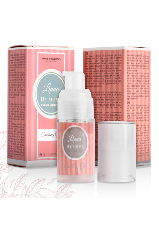 LIONA BY MOMA - VIBRATORE LIQUIDO ECCITANTE GEL15 ML