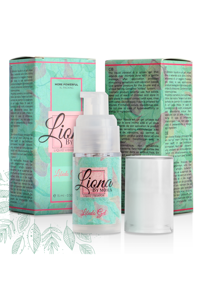 LIONA BY MOMA - VIBRATORE LIQUIDO LIBIDO GEL 15 ML