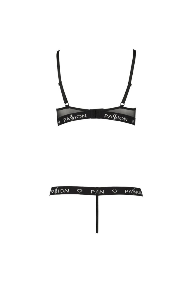 PASSION - SET DUE PEZZI KYOKA NERO S/M