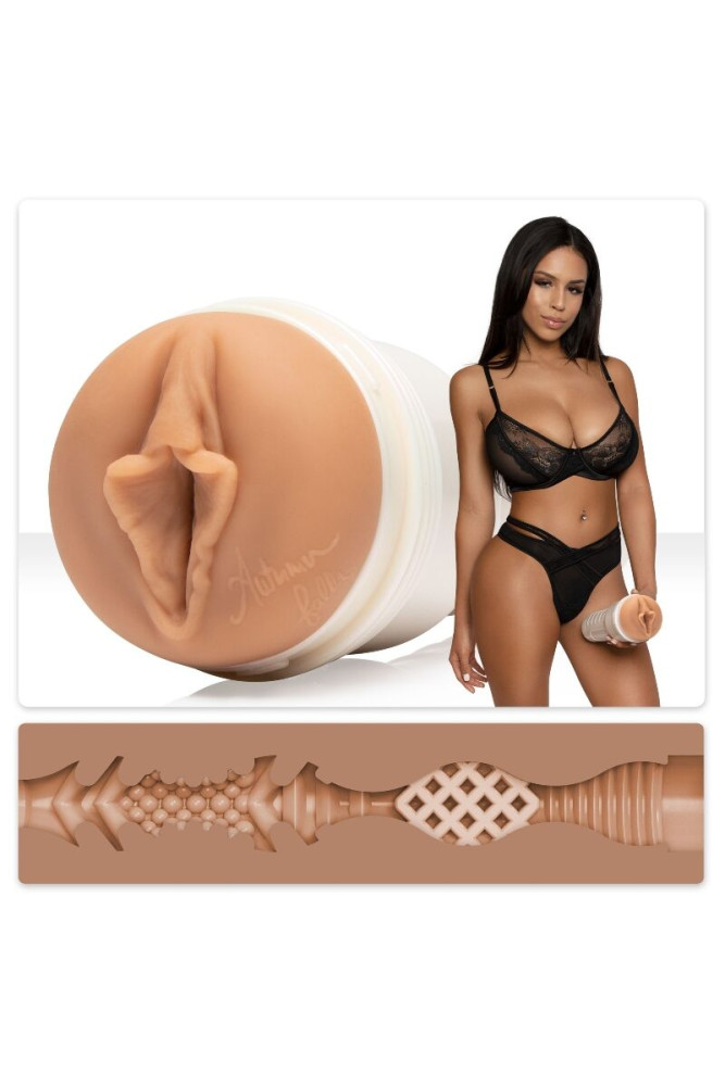 FLESHLIGHT GIRLS - AUTUMN FALLS CREMA TEXTURE VAGINA