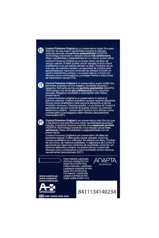 CONTROL - FINISSIMO ORIGINALE 6 UNITÀ