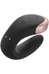 SATISFYER - VIBRATORE DOUBLE LOVE PARTNER DI LUSSO NERO