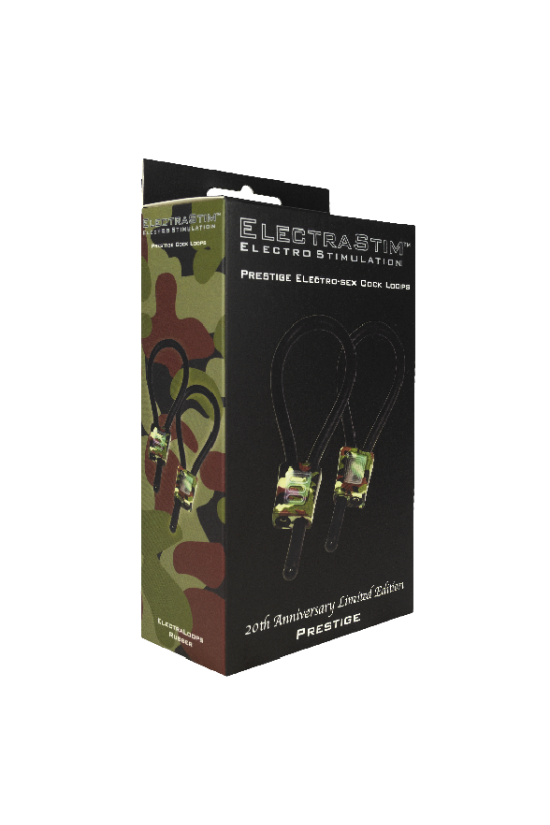 ELECTRASTIM - ANELLI PER IL CAZZO REGOLABILI PRESTIGE ELECTRALOOPS CAMOUFLAGE