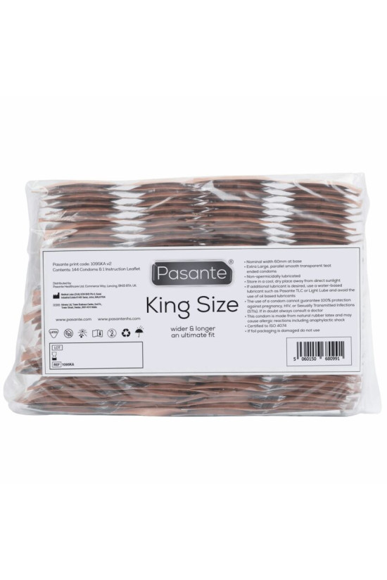 PASANTE - PRESERVATIVI KING SIZE BAG 144 UNIT