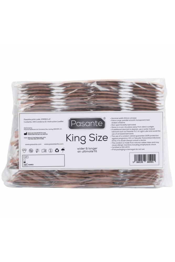 PASANTE - PRESERVATIVI KING SIZE BAG 144 UNIT