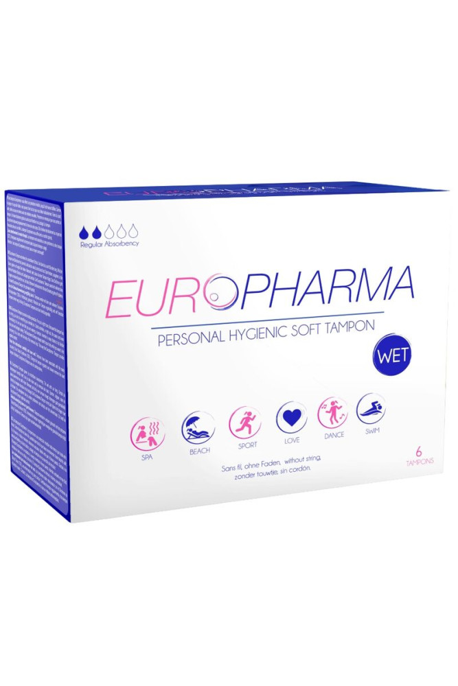 EUROPHARMA - TAMPONI AD AZIONE 6 UNITÀ