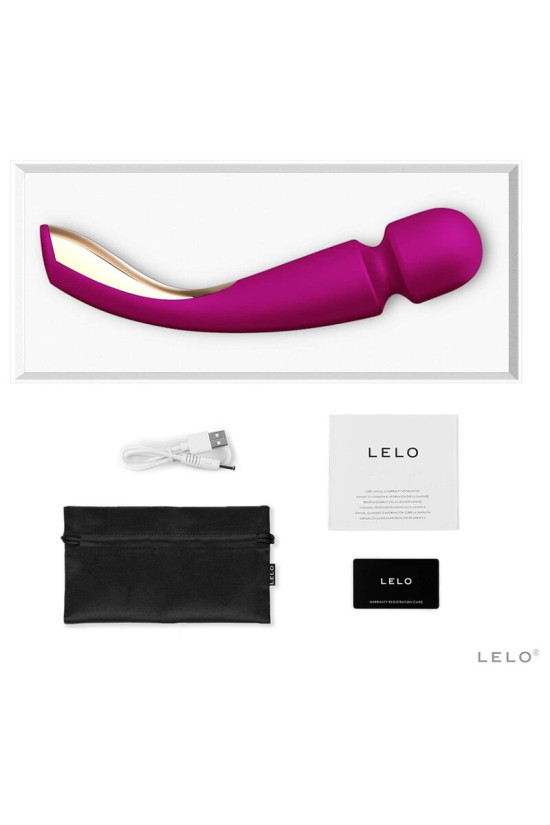 LELO - MASSAGGIATORE SMART WAND MEDIUM 2 ROSA PROFONDA