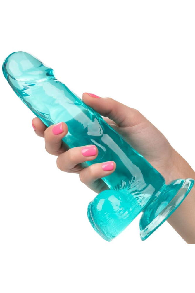 CALEXOTICS - DILDO REGINA TAGLIA BLU 15.3 CM