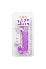 CALEXOTICS - DILDO REGINA TAGLIA VIOLA 15.3 CM