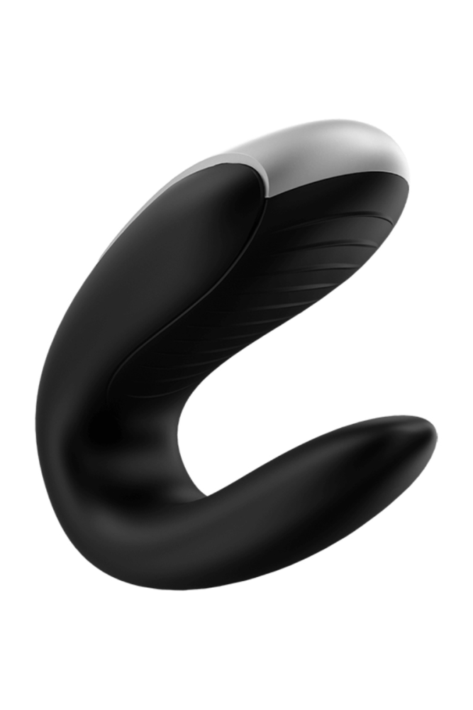 SATISFYER - VIBRATORE DOUBLE FUN PARTNER NERO