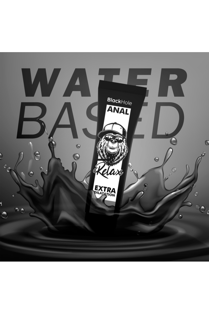 BLACK HOLE - GEL A BASE D'ACQUA DILATAZIONE ANALE 150 ML