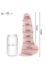 MR INTENSE - DILDO IN SILICONE SPENCER CON PENE GRANDE 25