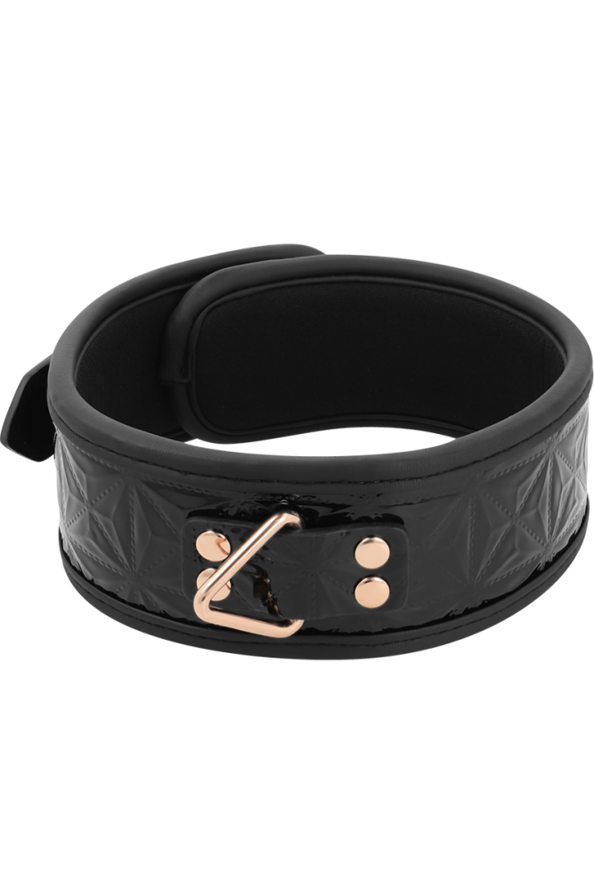 BEGME - BLACK EDITION PREMIUM COLLARE IN PELLE VEGANA