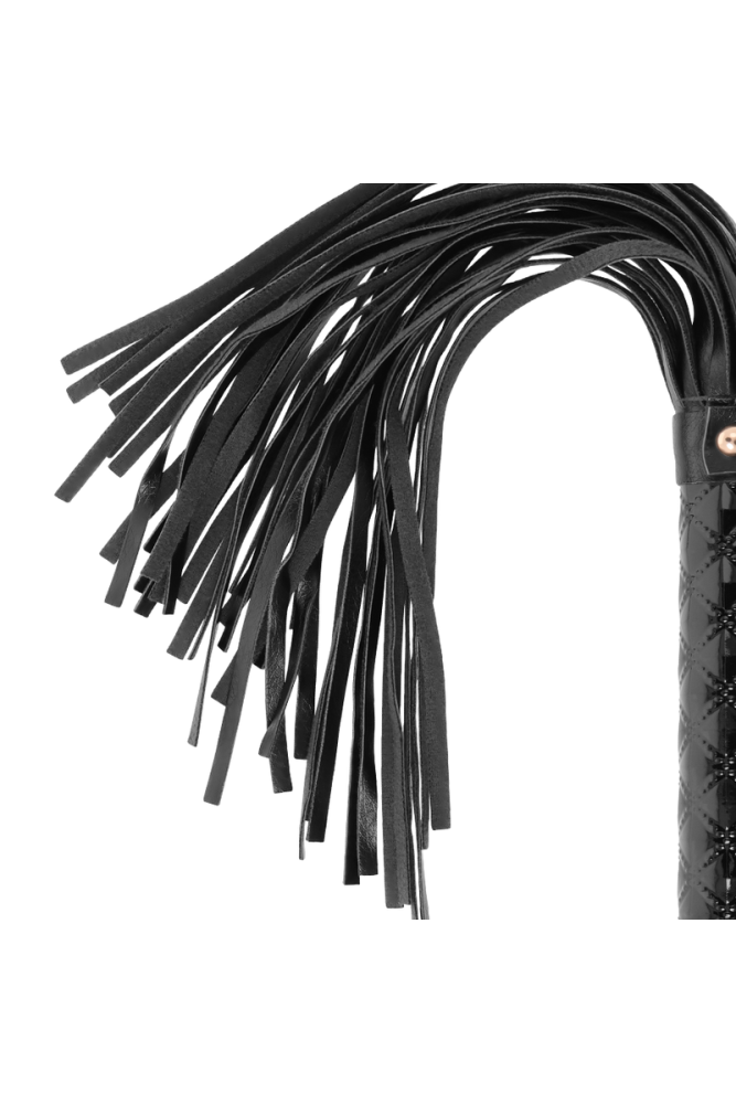 BEGME - BLACK EDITION FLOGGER IN PELLE VEGANA