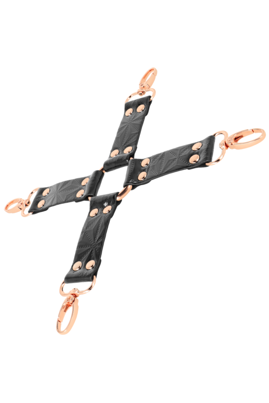 BEGME - BLACK EDITION HOG TIE IN PELLE VEGAN