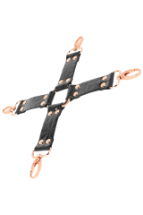 BEGME - BLACK EDITION HOG TIE IN PELLE VEGAN