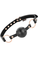 BEGME - BLACK EDITION BALL GAG VEGAN IN PELLE