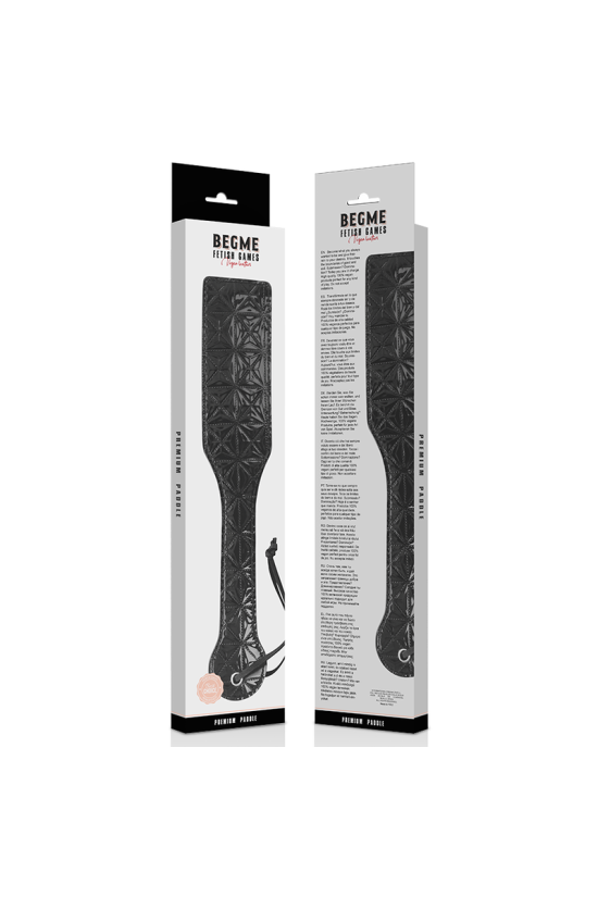 BEGME - PAGAIA IN PELLE VEGANA EDIZIONE NERA