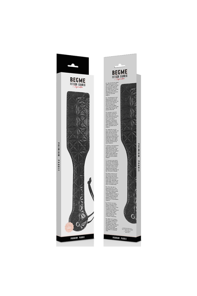 BEGME - PAGAIA IN PELLE VEGANA EDIZIONE NERA