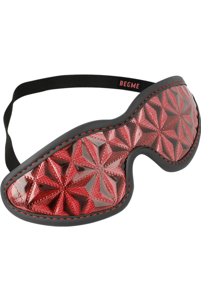 BEGME - MASCHERA CIECA PREMIUM RED EDITION CON FODERA IN NEOPRENE