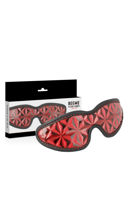 BEGME - MASCHERA CIECA PREMIUM RED EDITION CON FODERA IN NEOPRENE