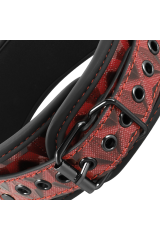 BEGME - COLLETTO RED EDITION CON MORSETTI PER CAPEZZOLI CON FODERA IN NEOPRENE