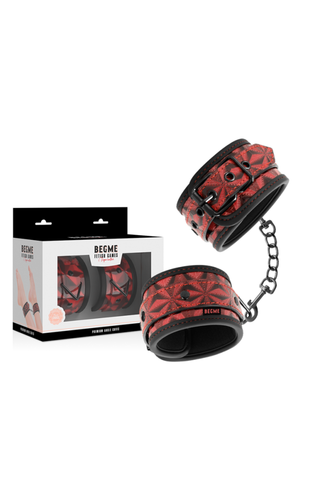 BEGME - POLSINI ALLA CAVIGLIA PREMIUM RED EDITION CON FODERA IN NEOPRENE