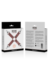 BEGME - CRAVATTA DI MAIALE IN PELLE VEGANA PREMIUM EDIZIONE ROSSA