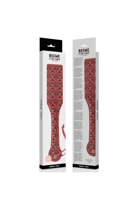 BEGME - PALA IN PELLE VEGANA RED EDITION