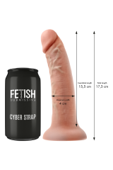 FETISH SUBMISSIVE CYBER STRAP - IMBRAGATURA CON DILDO E TELECOMANDO BULLET TECNOLOGIA WATCHME S