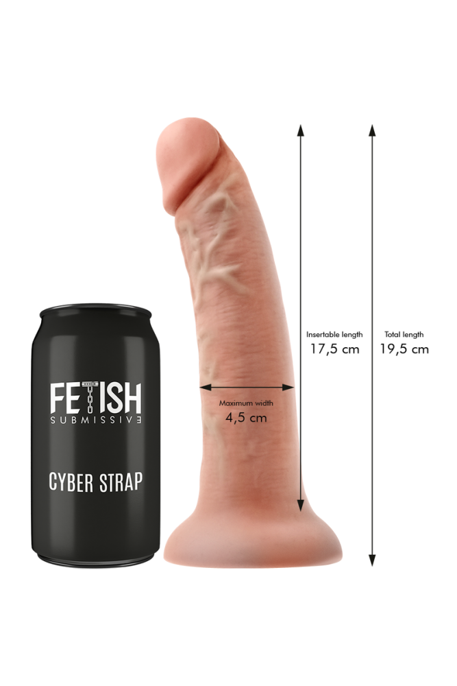 FETISH SUBMISSIVE CYBER STRAP - IMBRAGATURA CON DILDO E TELECOMANDO BULLET TECNOLOGIA WATCHME M