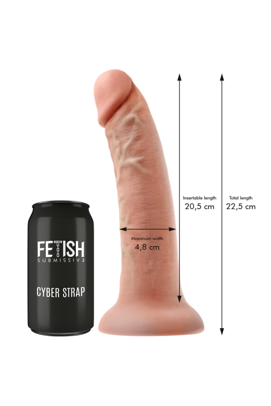 FETISH SUBMISSIVE CYBER STRAP - IMBRAGATURA CON DILDO E TELECOMANDO BULLET TECNOLOGIA WATCHME L