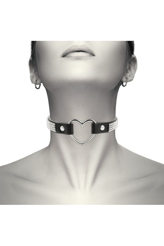 COQUETTE CHIC DESIRE - GIROCOLLO IN PELLE VEGANA CON CUORE