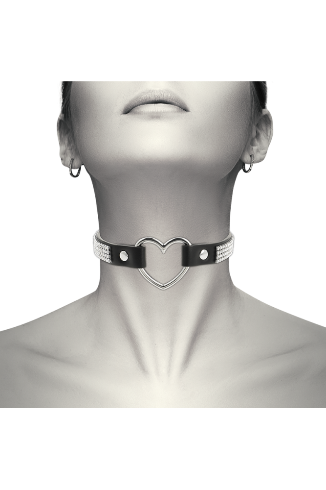 COQUETTE CHIC DESIRE - GIROCOLLO IN PELLE VEGANA CON CUORE