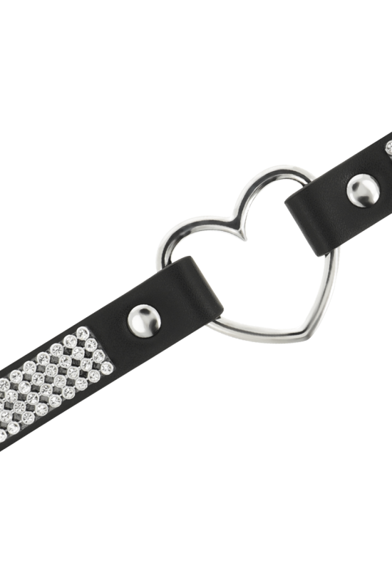 COQUETTE CHIC DESIRE - GIROCOLLO IN PELLE VEGANA CON CUORE