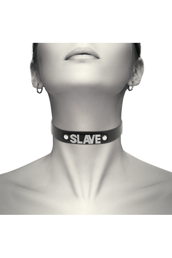 COQUETTE CHIC DESIRE - GIROCOLLO IN PELLE VEGANA SCHIAVA