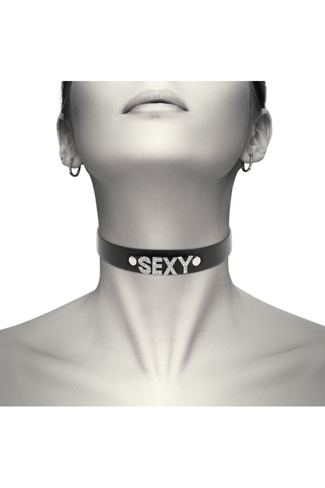 COQUETTE CHIC DESIRE - GIROCOLLO SEXY IN PELLE VEGANA