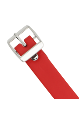 COQUETTE CHIC DESIRE - COLLANA IN PELLE VEGANA ROSSA ACCESSORIO FETISH DONNA