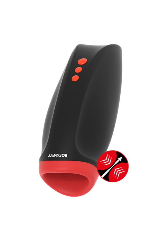 JAMYJOB - MASTURBATORE NOVAX CON VIBRAZIONE E COMPRESSIONE