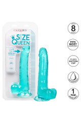 CALEXOTICS - DILDO REGINA TAGLIA BLU 20.3 CM