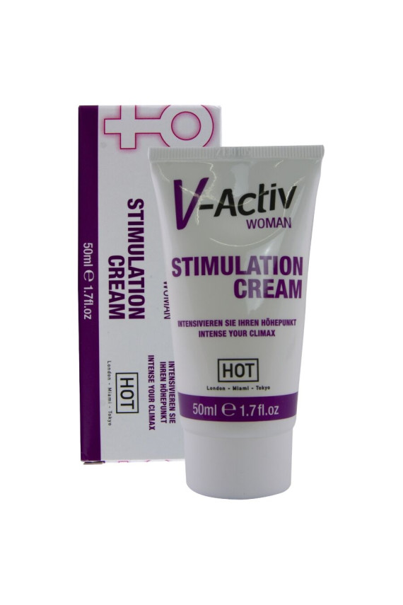 HOT - V-ACTIV CREMA STIMOLANTE DONNA 50 ML
