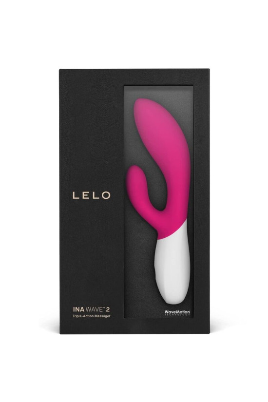 LELO - INA WAVE 2 VBRADOR LUXURY SPECIALE MOVIMENTO CERISE