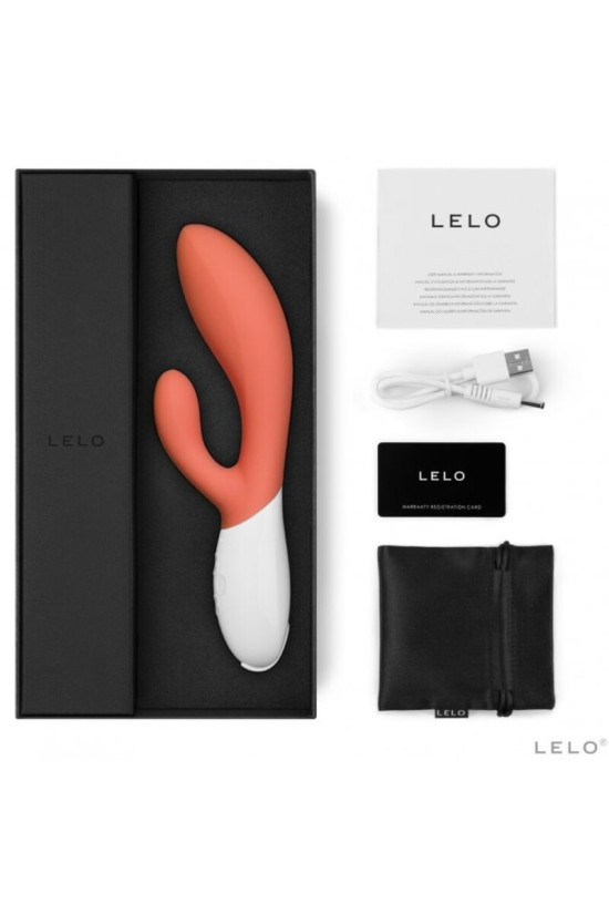 LELO - INA 3 VIBRATORE DI LUSSO CONIGLIO CORALLO