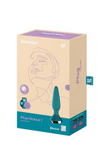 SATISFYER - PLUG ILICIOUS 1 PLUG VIBRATORE VERDE