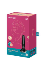 SATISFYER - PLUG ILICIOUS 2 PLUG VIBRATORE NERO