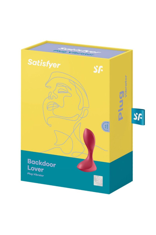 SATISFYER - SPINA VIBRANTE BACKDOOR LOVER ROSSO
