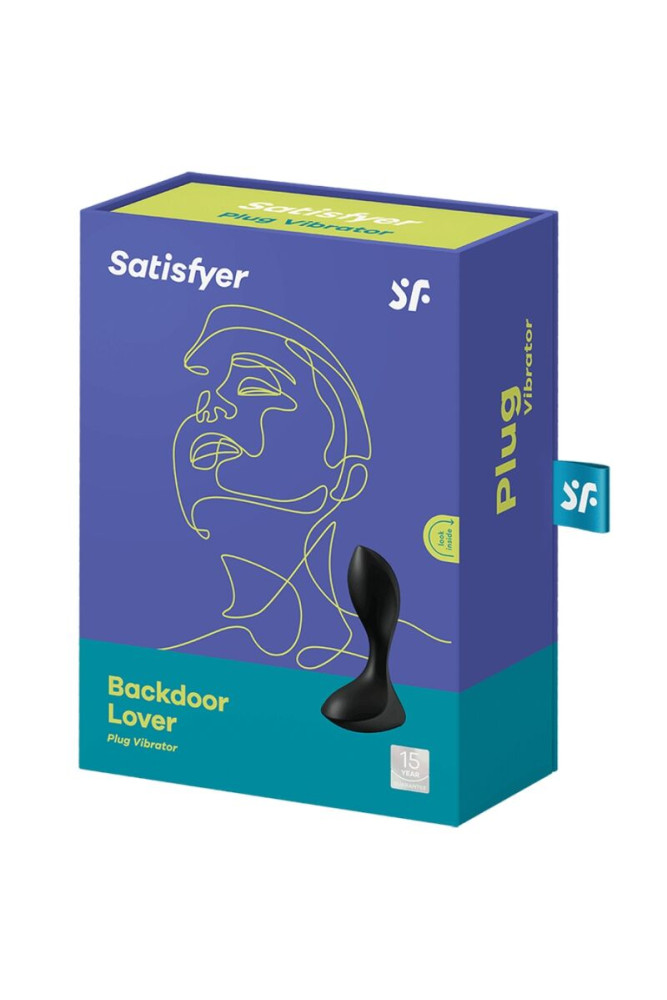 SATISFYER - SPINA VIBRANTE BACKDOOR LOVER NERO