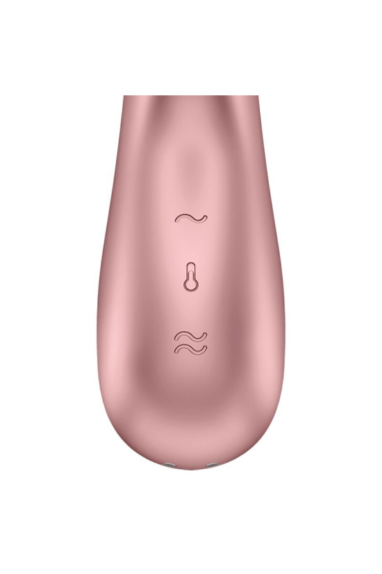 SATISFYER - VIBRATORE HOT LOVER ROSA & BEIGE