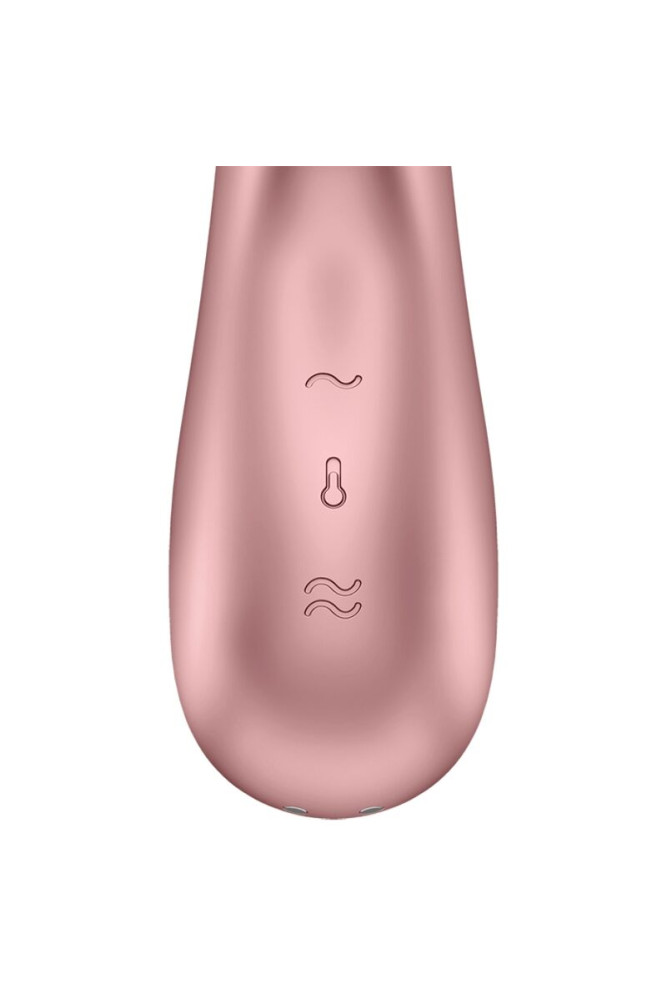 SATISFYER - VIBRATORE HOT LOVER ROSA & BEIGE